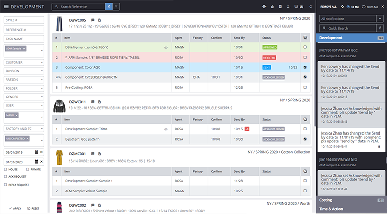 Increase productivity with software for fashion